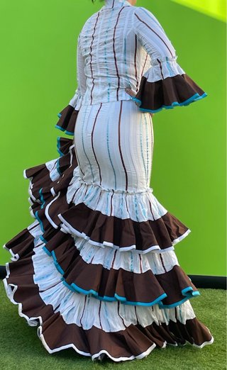 Traje de Flamenca Campero Talla 38-40