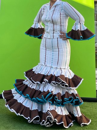 Traje de Flamenca Campero Talla 38-40