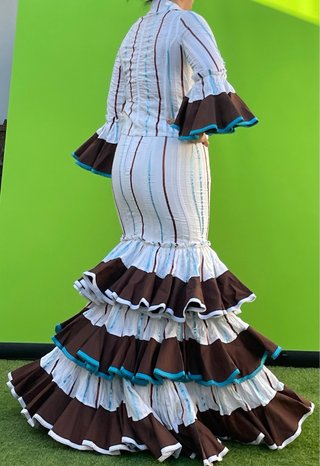 Traje de Flamenca Campero Talla 38-40