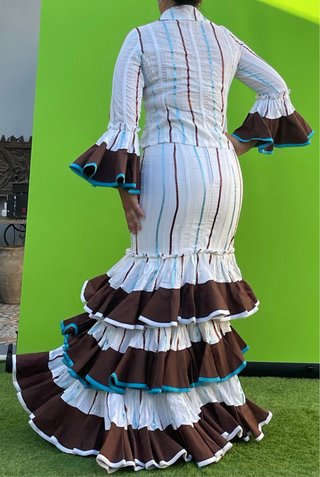 Traje de Flamenca Campero Talla 38-40