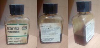 Lote Óleo Vintage: 3 Barnices Titan + Aceite Linaz