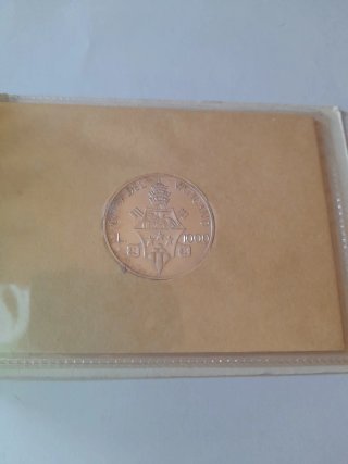 Lire 1000 Città del Vaticano Sede Vacante 1978arge