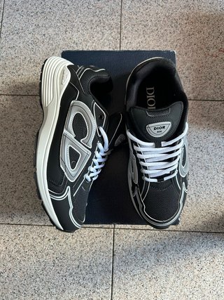 scarpe b30 nere e bianche