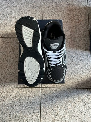 scarpe b30 nere e bianche