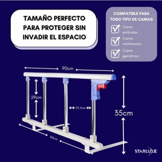 Barandilla de seguridad para camas
