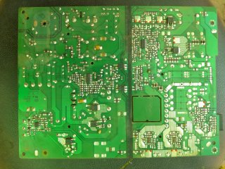 Placa Fuente TV Hitachi 55 modelo 17IPS72 VESTEL
