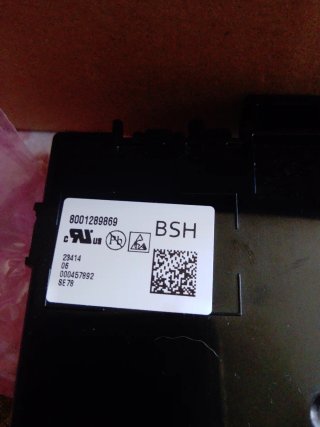 Modulo dosificador lavadora bosch
