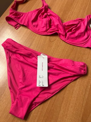 Triumph Costume Rosa Tg 44D /Slip Rosa Tg 44