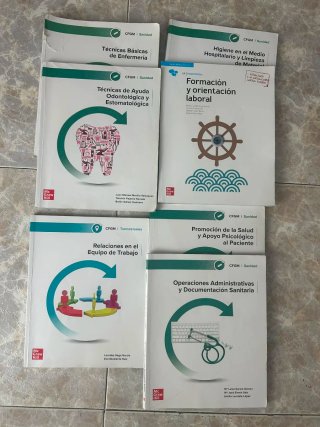 Libros de grado medio Auxiliar de enfermería