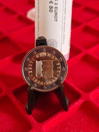 2 euro Estonia testo