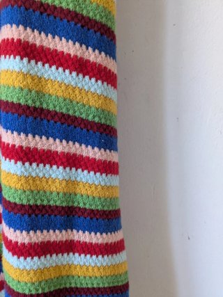 Brownie vestido halter multicolor rayas T.XS/S