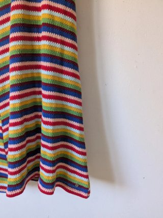Brownie vestido halter multicolor rayas T.XS/S