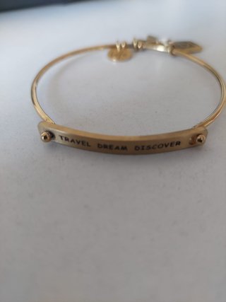 Pulsera acero dorado Kidult viaje