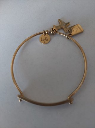 Pulsera acero dorado Kidult viaje