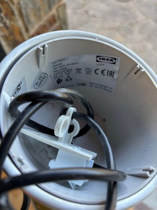 par de lamparas de techo vintage