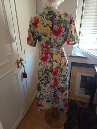Vestido Zara estampado flores