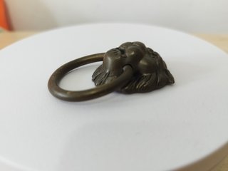 Miniatura Cabeza de León Picaporte o llamador de p