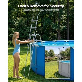 Scaletta per piscina fuori terra, a 4 gradini in a