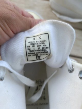 Zapatillas Armani exchange talla 37