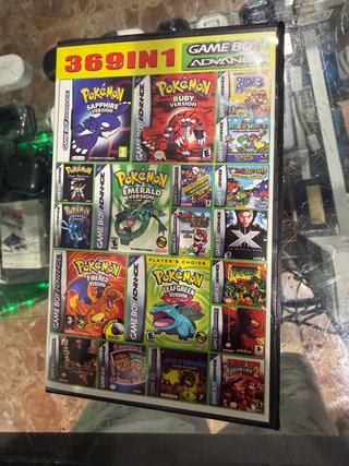 Cartucho Game Boy Advance 369 Juegos