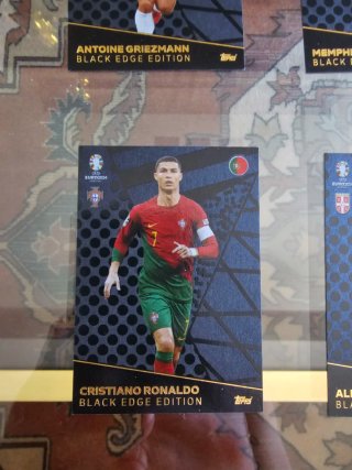 Set Completo Black Edge Euro 2024 Topps