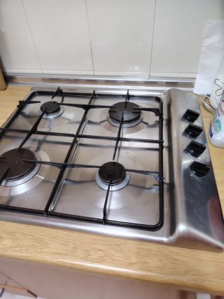 Cocina de gas 4 fuegos