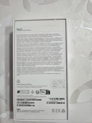 iPhone 15 Negro 128GB