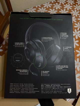 Cascos Gaming Razer Kraken X