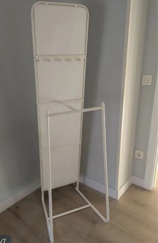 Espejo de pie Ikea Knapper blanco