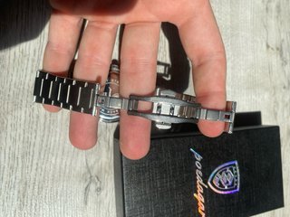 Reloj Poedagar Acero Inoxidable Plateado