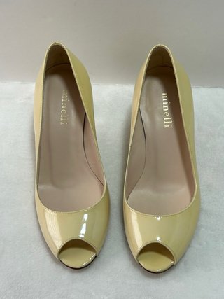 Zapatos Minelli Peep-toe Charol Beige T37