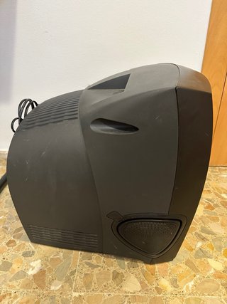 Televisor de tubo Philips, con lector de vhs.