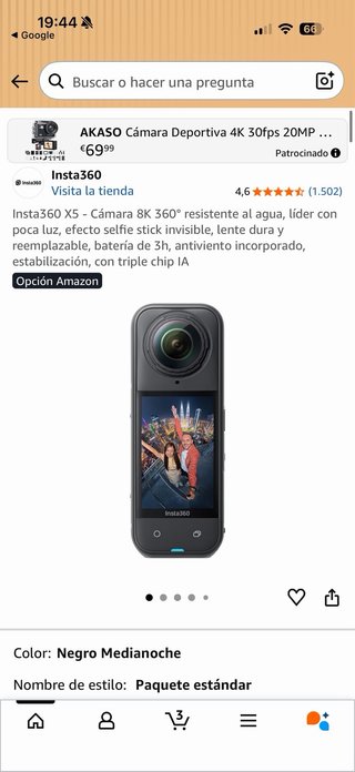 Insta360 X5 8K 360 Action Cam