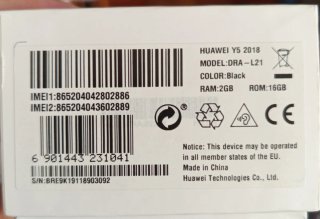Huawei Y5 2018