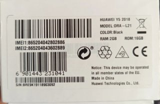 Huawei Y5 2018