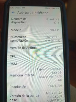 Huawei Y5 2018