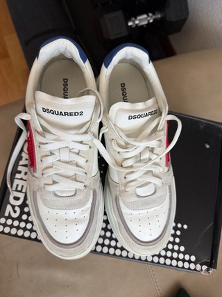 Zapatillas modelo New Jersey Dsquared2 en piel,