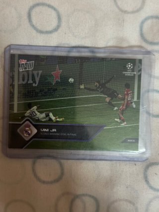 Vinicius Jr Topps Now Champions League