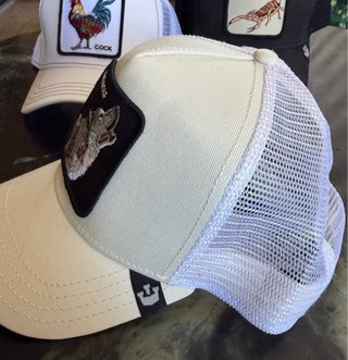 Cappellino estivo bianco panna goorin bros
