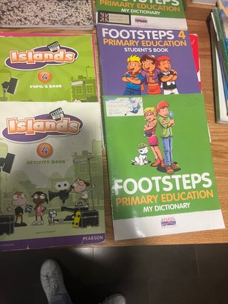 Libros ingles 4 de primaria