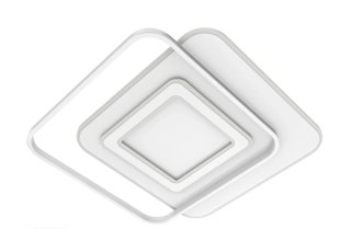 Plafón LED Cuadrado Blanco Pantalla Silicona