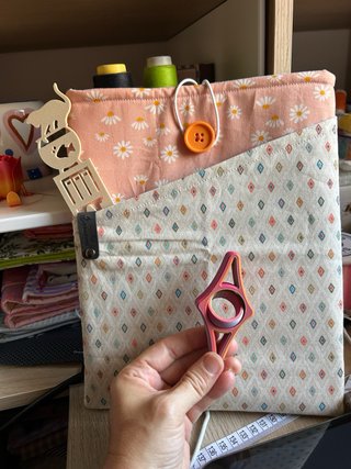 Set de Funda de libro+page holder+marcapaginas