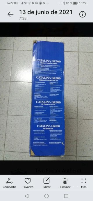 Barca hinchable Sevylor Catalina 2m