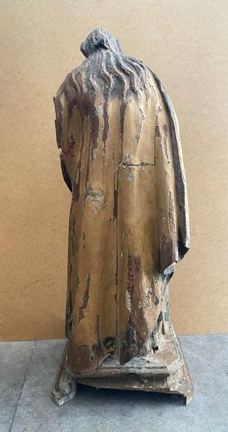 Antigua talla religiosa siglo XVII