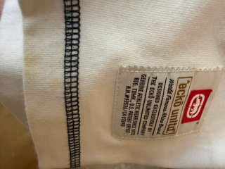 Camiseta Ecko Unltd Bicolor Talla M | Vintage Stre