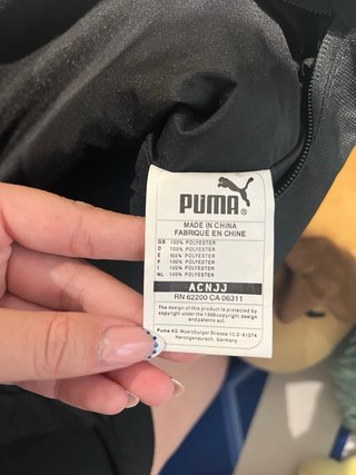 Bolso Puma Negro Vintage