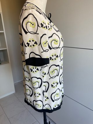Camicia seta stampata