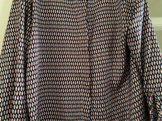 Camicia d'effetto con motivo geometrico e bottoni