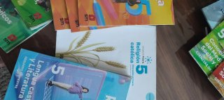 Lote Libros 5 Primaria Sm, Oxford, Casals