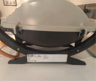 Barbacoa Weber Q200 Gas + Carro